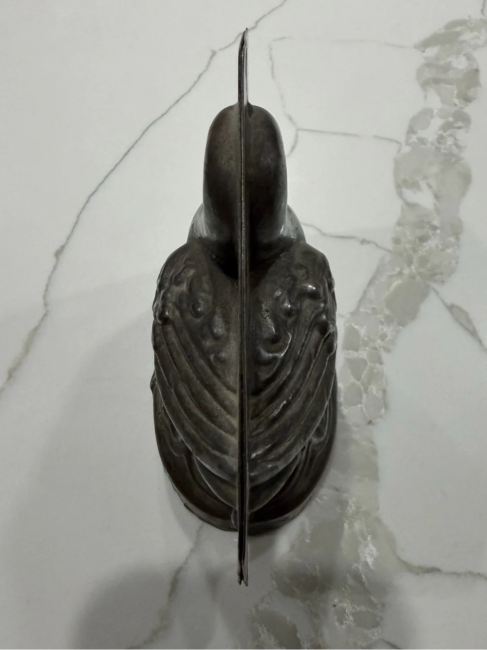 Antique Sommet Metal Chocolate / Ice Cream Mold of Sitting Duck / Swan